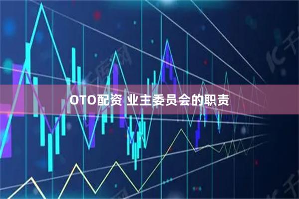 OTO配资 业主委员会的职责